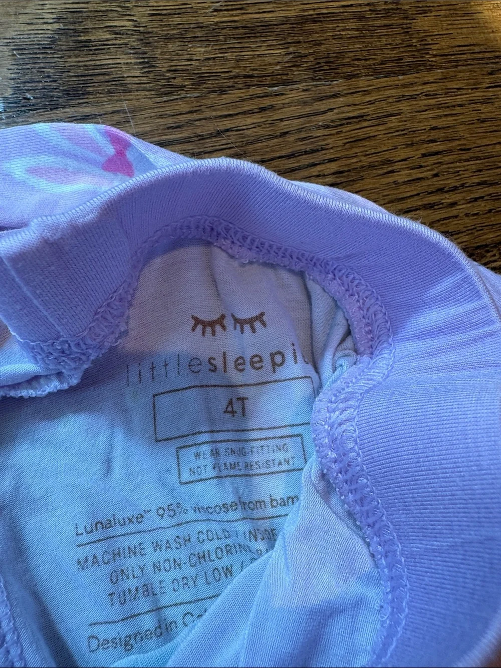 Little Sleepies Pink Bunny & Easter Egg Pajama Set